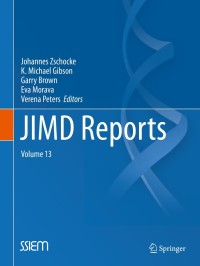 Cover image: JIMD Reports - Case and Research Reports, Volume 13 9783642541483
