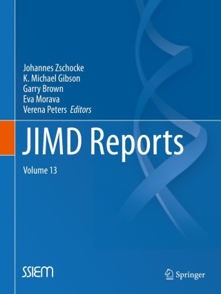 صورة الغلاف: JIMD Reports - Case and Research Reports, Volume 13 9783642541483