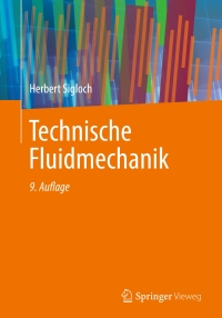 Cover image: Technische Fluidmechanik 9th edition 9783642542916
