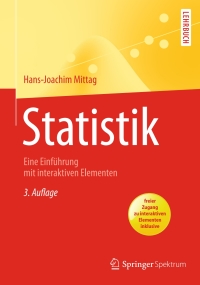 Cover image: Statistik 3rd edition 9783642543869