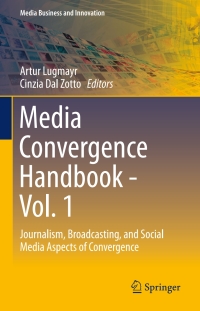 Imagen de portada: Media Convergence Handbook - Vol. 1 9783642544835