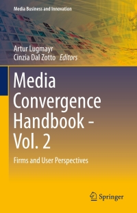 Cover image: Media Convergence Handbook - Vol. 2 9783642544866