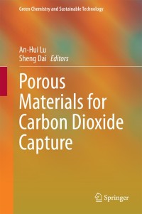 Cover image: Porous Materials for Carbon Dioxide Capture 9783642546457