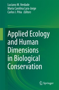 Titelbild: Applied Ecology and Human Dimensions in Biological Conservation 9783642547508
