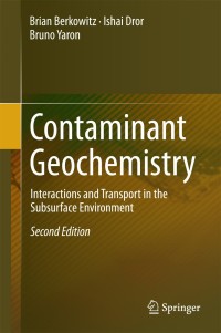 Cover image: Contaminant Geochemistry 2nd edition 9783642547768