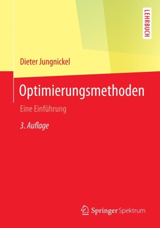 表紙画像: Optimierungsmethoden 3rd edition 9783642548208
