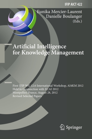 Cover image: Artificial Intelligence for Knowledge Management 9783642548963