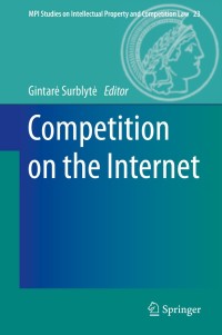 Cover image: Competition on the Internet 9783642550959