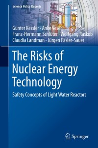 Cover image: The Risks of Nuclear Energy Technology 9783642551154
