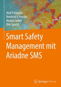 Cover image: Smart Safety Management mit Ariadne SMS 9783642552502