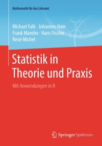 Omslagafbeelding: Statistik in Theorie und Praxis 9783642552526