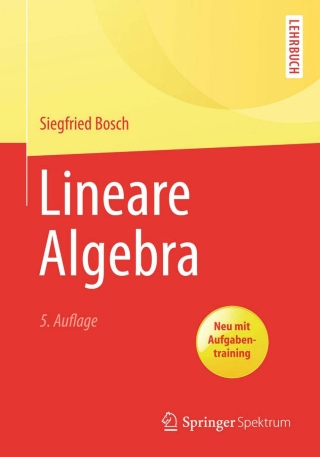 Cover image: Lineare Algebra 5th edition 9783642552595
