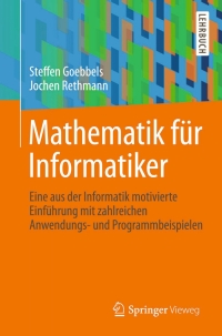 Cover image: Mathematik für Informatiker 9783642553394