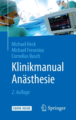 Cover image: Klinikmanual Anästhesie 2nd edition 9783642554391