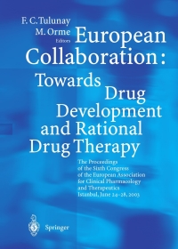 Cover image: European Collaboration: Towards Drug Developement and Rational Drug Therapy 1st edition 9783540140108