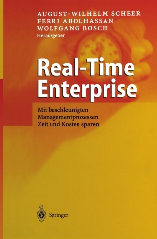 Cover image: Real-Time Enterprise 9783540023562