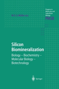 صورة الغلاف: Silicon Biomineralization 1st edition 9783540005377