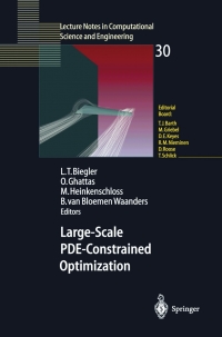 Omslagafbeelding: Large-Scale PDE-Constrained Optimization 1st edition 9783540050452