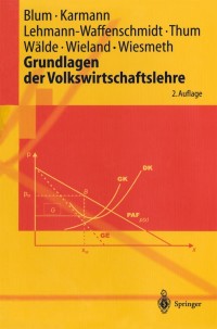 Imagen de portada: Grundlagen der Volkswirtschaftslehre 2nd edition 9783540008620