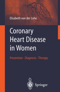Cover image: Coronary Heart Disease in Women 9783540001287