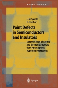 صورة الغلاف: Point Defects in Semiconductors and Insulators 9783540426950