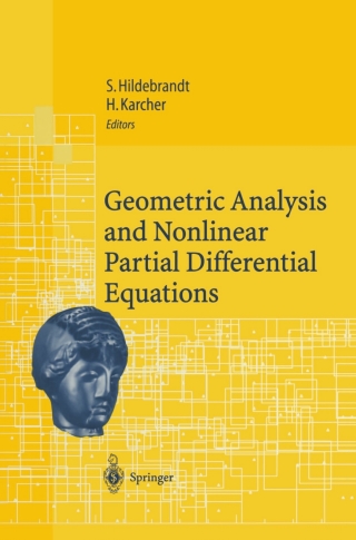 Imagen de portada: Geometric Analysis and Nonlinear Partial Differential Equations 1st edition 9783540440512