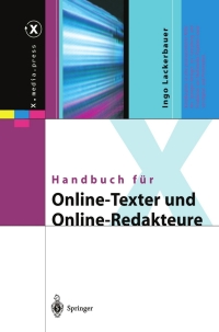 Omslagafbeelding: Handbuch für Online-Texter und Online-Redakteure 9783540440932