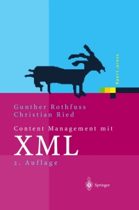 Imagen de portada: Content Management mit XML 2nd edition 9783540438441