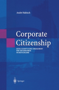 Cover image: Corporate Citizenship 9783540443353