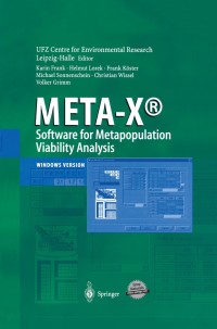 Cover image: META-X®-Software for Metapopulation Viability Analysis 9783540441823