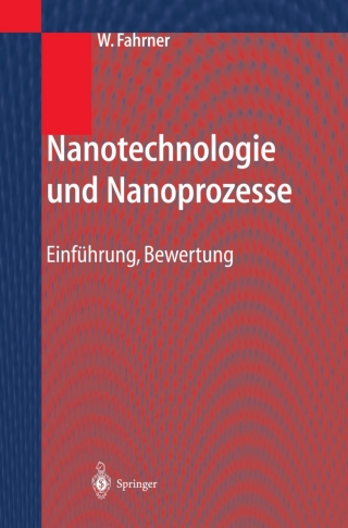 Cover image: Nanotechnologie und Nanoprozesse 1st edition 9783540442127