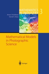Cover image: Mathematical Models in Photographic Science 9783540442196