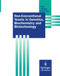 صورة الغلاف: Non-Conventional Yeasts in Genetics, Biochemistry and Biotechnology 1st edition 9783540442158