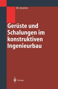 Cover image: Gerüste und Schalungen im konstruktiven Ingenieurbau 9783642626418