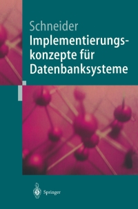 Cover image: Implementierungskonzepte für Datenbanksysteme 9783540419624