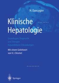 Cover image: Klinische Hepatologie 9783642631825