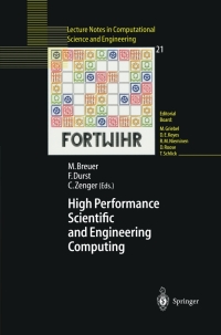 Cover image: High Performance Scientific And Engineering Computing 1st edition 9783540429463