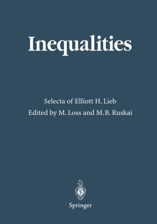 Imagen de portada: Inequalities 9783642627583