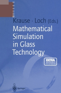 Cover image: Mathematical Simulation in Glass Technology 1st edition 9783540432043