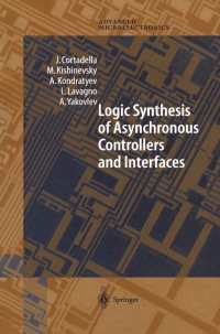 Cover image: Logic Synthesis for Asynchronous Controllers and Interfaces 9783642627767