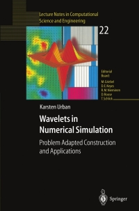 Titelbild: Wavelets in Numerical Simulation 9783540430551