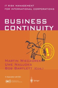 Cover image: Business Continuity 1st edition 9783540430513