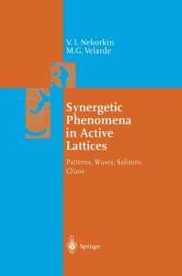 Omslagafbeelding: Synergetic Phenomena in Active Lattices 9783540427155