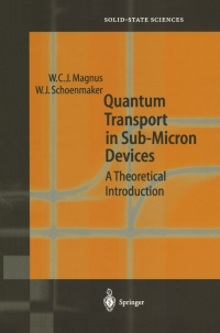 Cover image: Quantum Transport in Submicron Devices 9783540433965