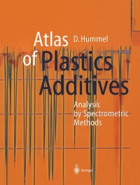 Cover image: Atlas of Plastics Additives 9783540424147
