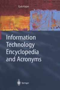 Cover image: Information Technology Encyclopedia and Acronyms 9783642626074