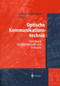 表紙画像: Optische Kommunikationstechnik 9783540672135