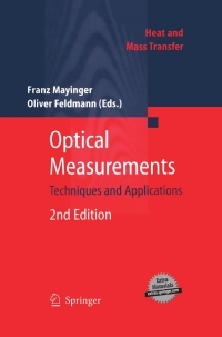 Cover image: Optical Measurements 2nd edition 9783540666905