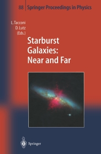 Imagen de portada: Starburst Galaxies: Near and Far 1st edition 9783642565380