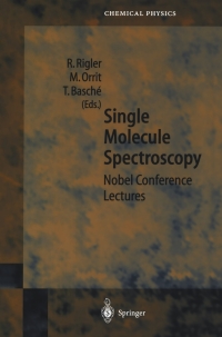 Imagen de portada: Single Molecule Spectroscopy 1st edition 9783540424536
